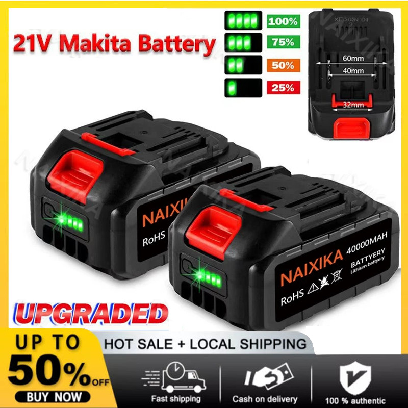 Baterai Mesin Pemotong Rumput 2988VF/1688VF 58800MAh untuk Baterai Peniup Kunci Bor Tanpa Kabel Bate