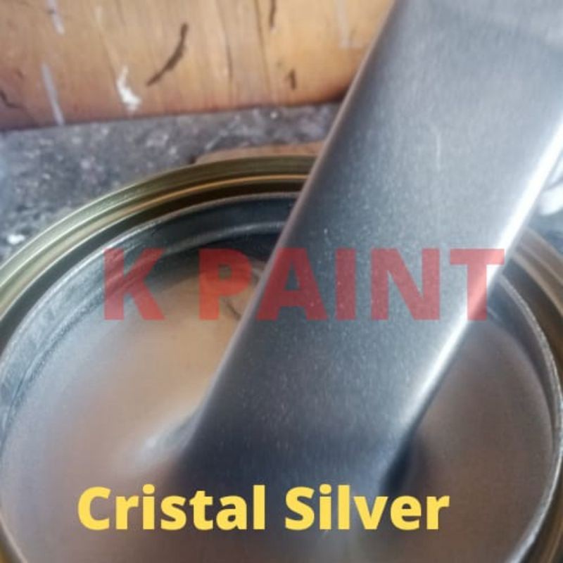 Cat Silver Kasar/Sparkle Silver Dasaran PU,Cat Candy Tone,Cat motor,Cat Mobil