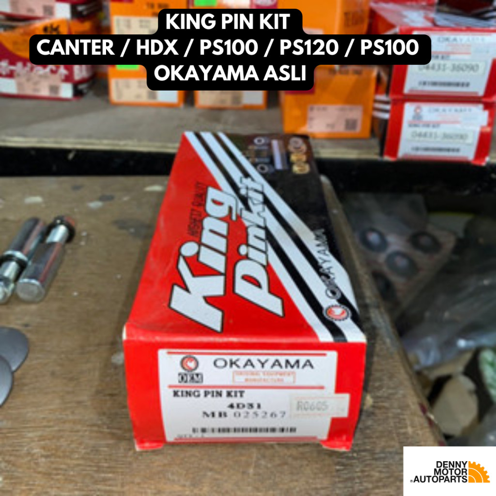 King Pin Kit CANTER / HDX / PS100 / PS120 / PS100 / TEPAK / RAGASA / UMPLUNG - KING PEN OKAYAMA MB02