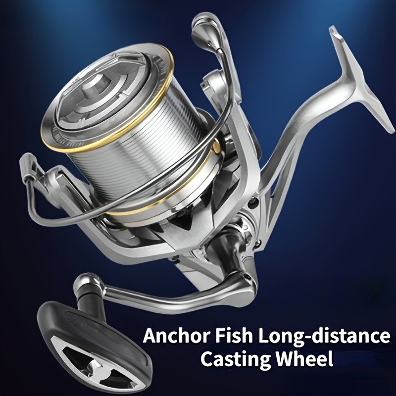 GLS Big Spinning Fishing Reel, 8000 9000 10000 12000 14000 Reel Drag 20KG Powerful Reel, Saltwater F