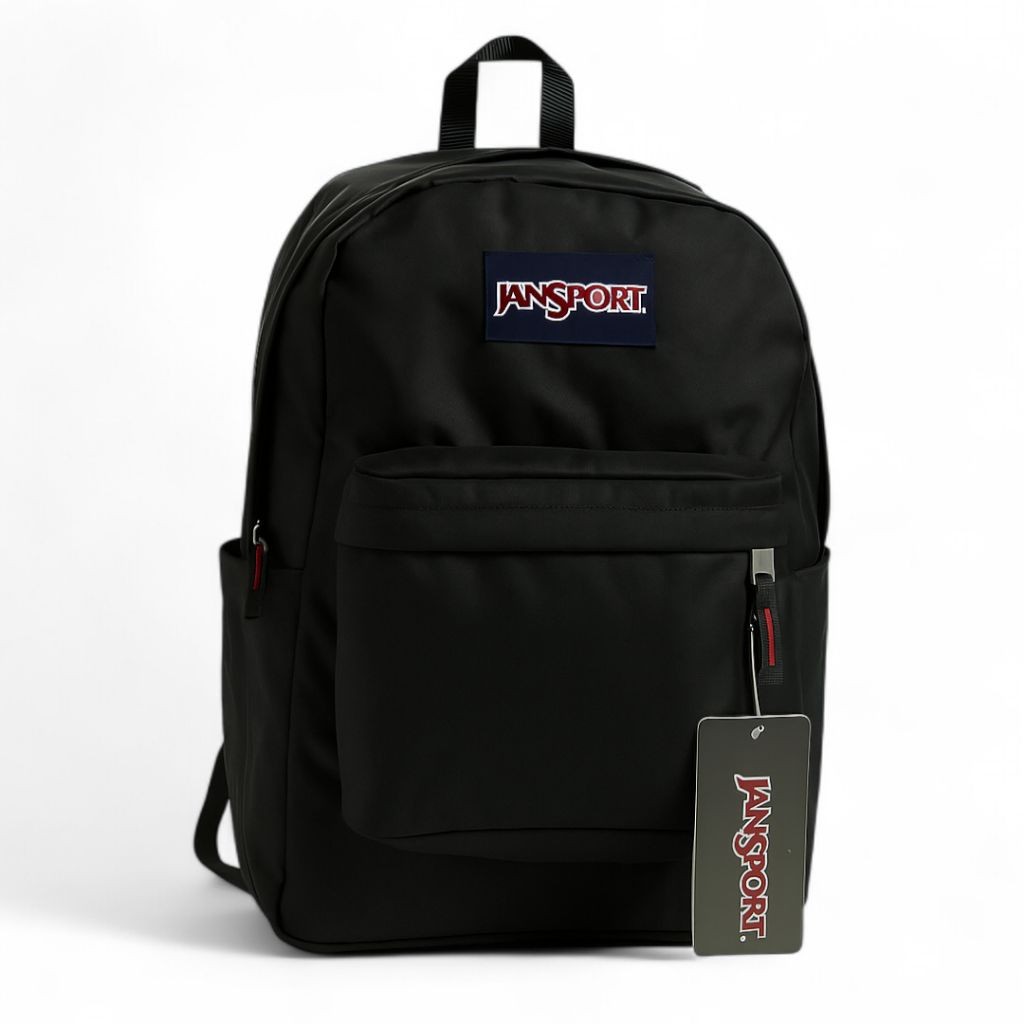 Tas Ransel Jansport SuperBreak Hitam Backpack