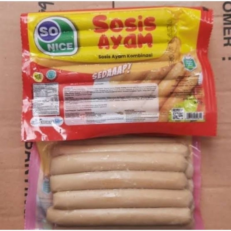 SOSIS SO NICE 375GR