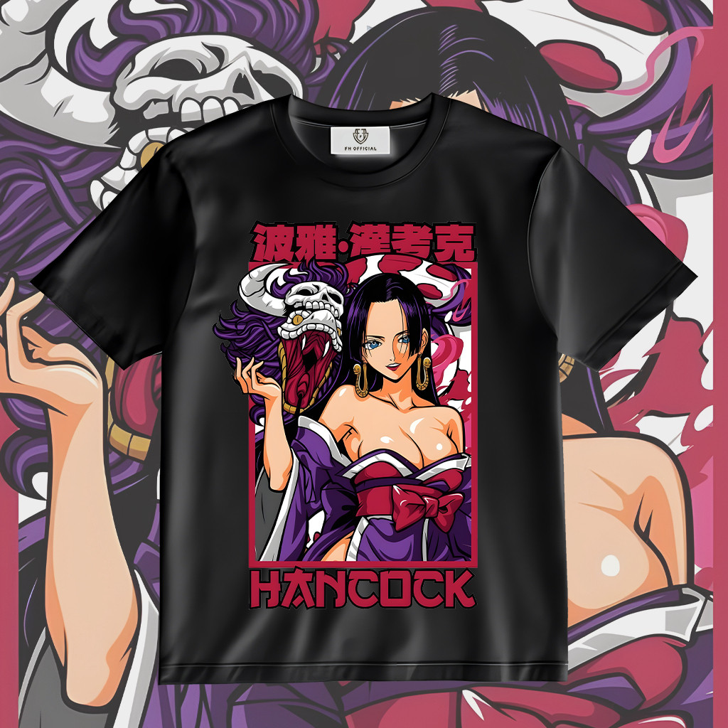 Kaos Anime Boa Hancock One Piece Terbaru