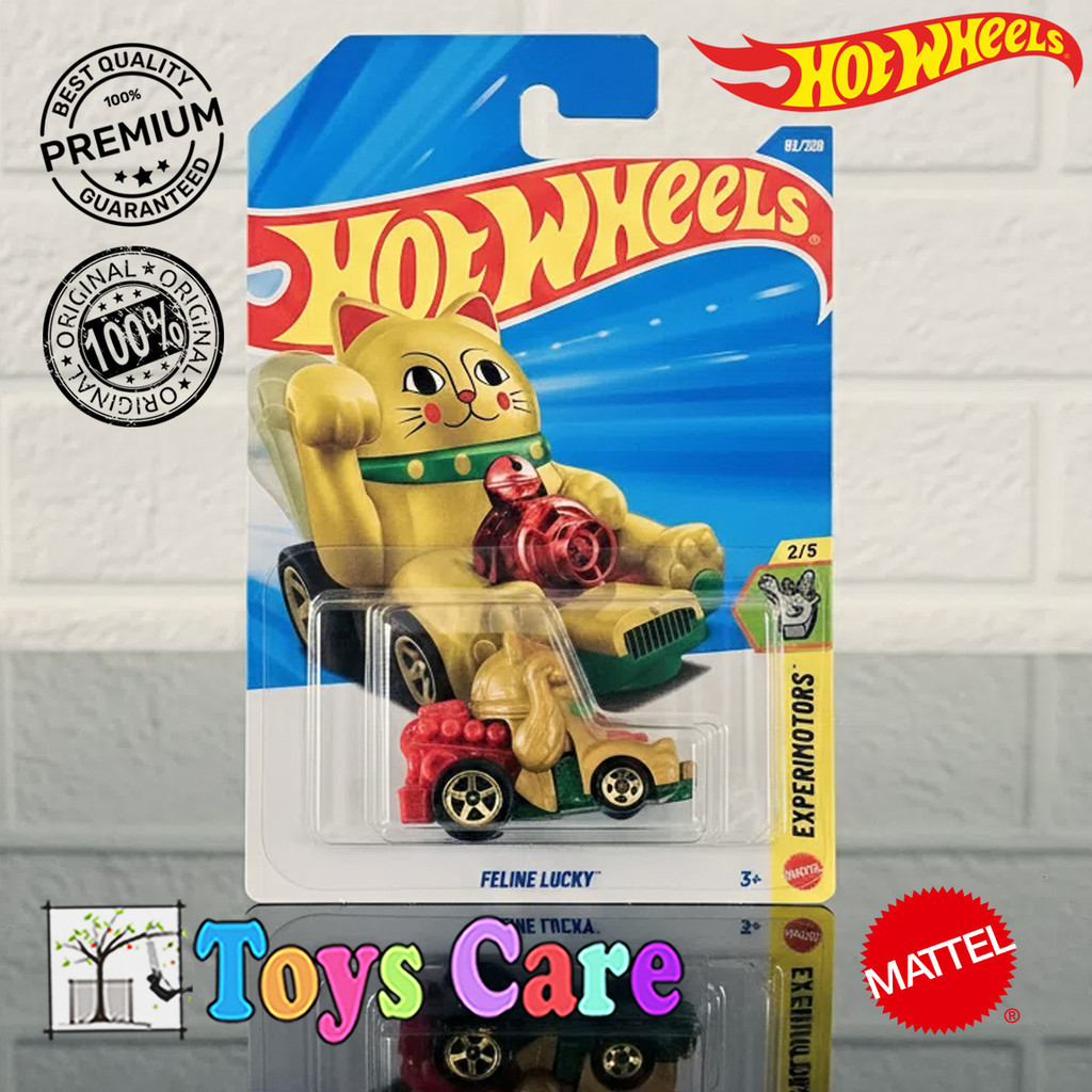 Hot Wheels Feline Lucky Emas 2026 Mobil Fantasy