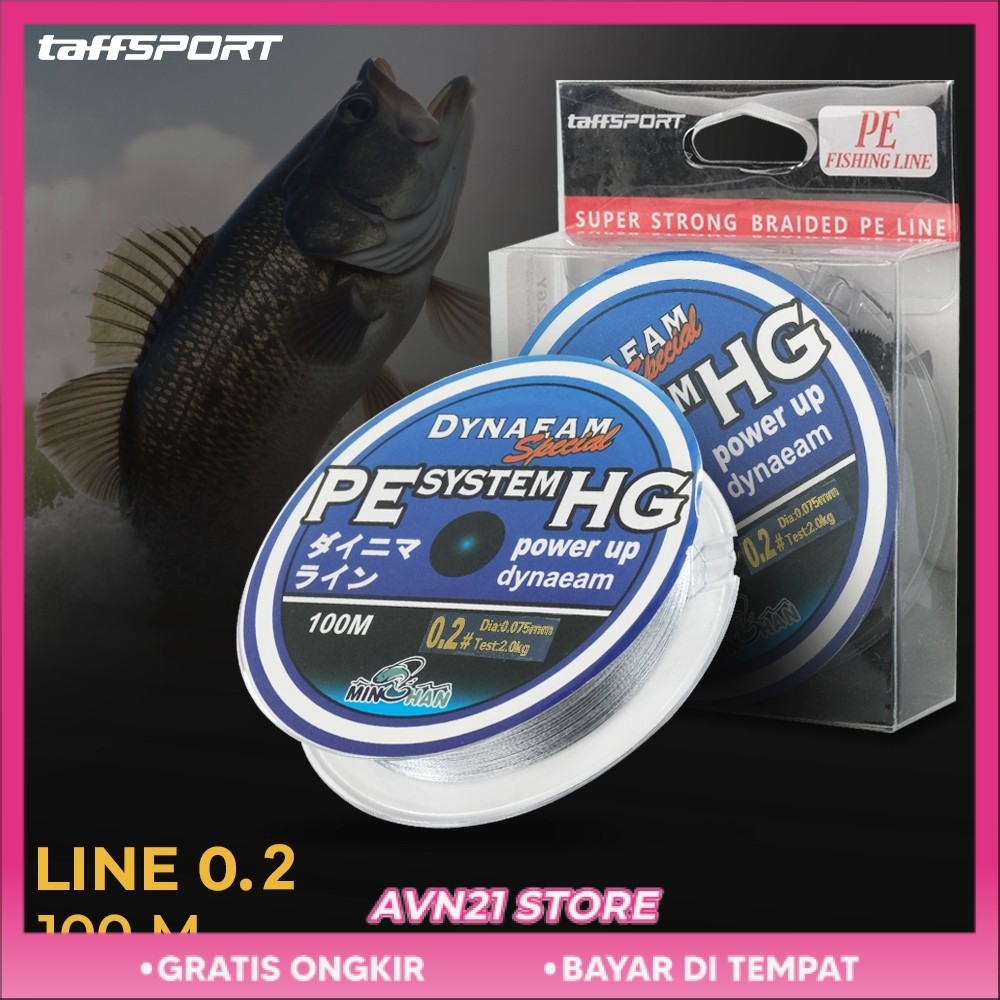 Senar PE 100 Meter Termurah dan Berkualitas - Senar Pancing Anti Kriting Senar Kecil Kuat 50KG Senar