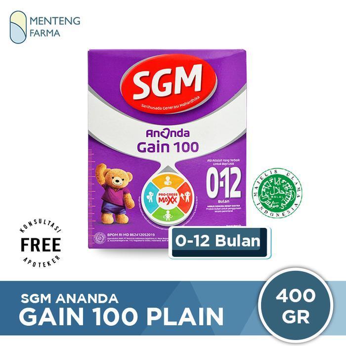 SGM Ananda Gain 100 0-12 Bulan 400 Gram