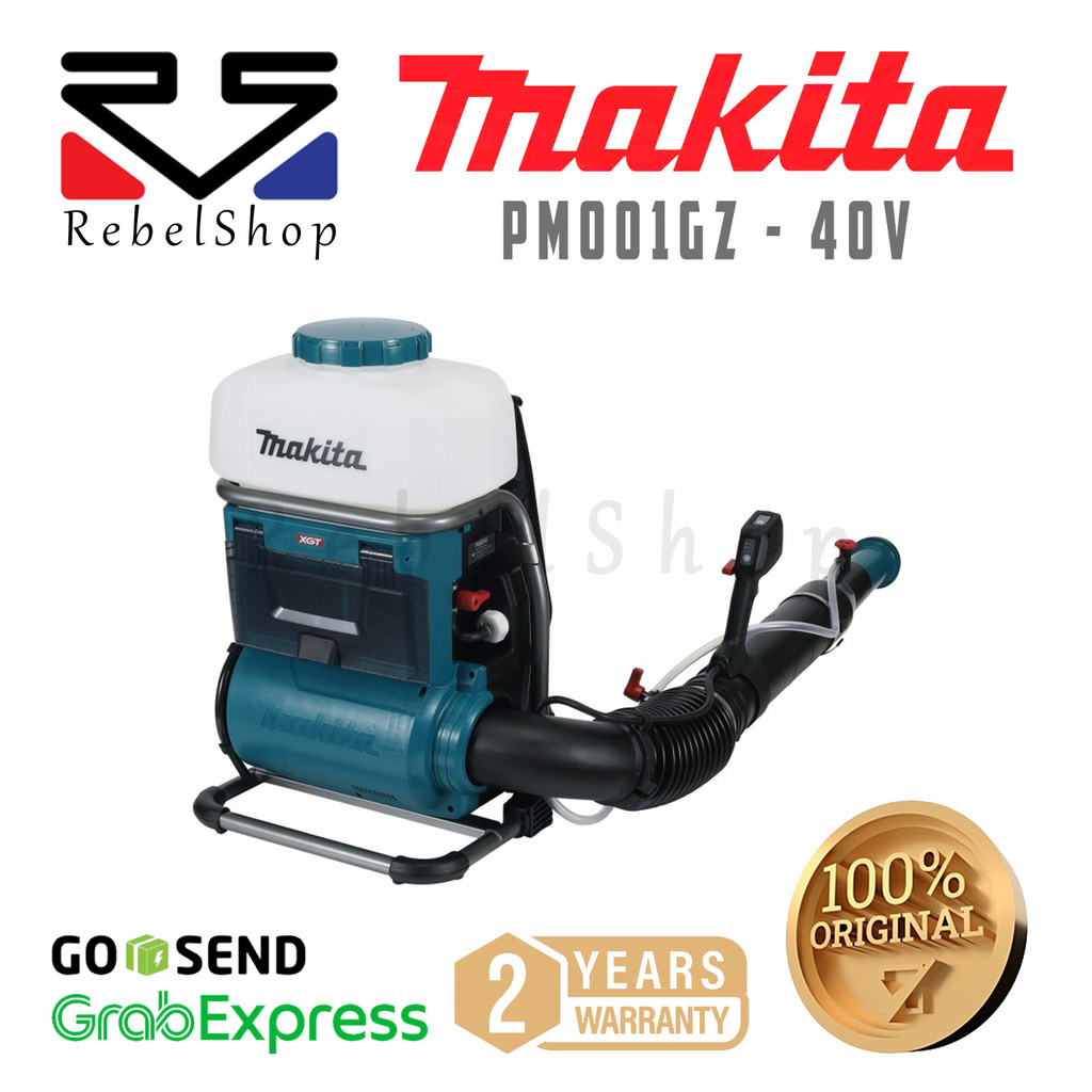 Makita Cordless Baterai Backpack Mist Blower Mesin Semprot Kabut 40V + Unit Only - PM001GZ