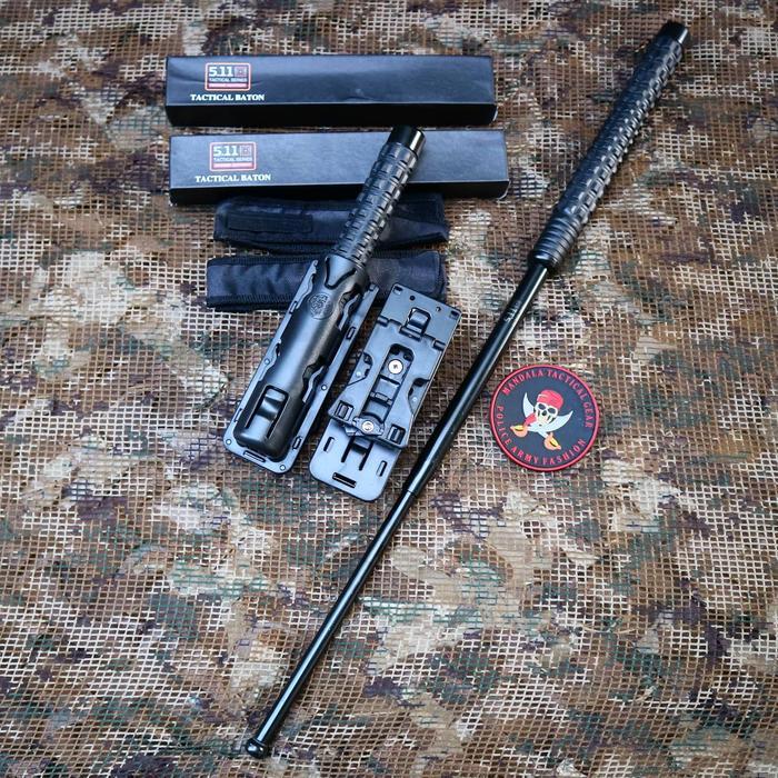 Satu set Baton stick 511 holster baton import rotasi