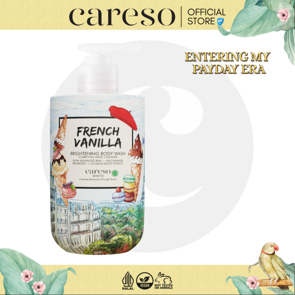 CARESO - French Vanilla Body Wash - 300ML