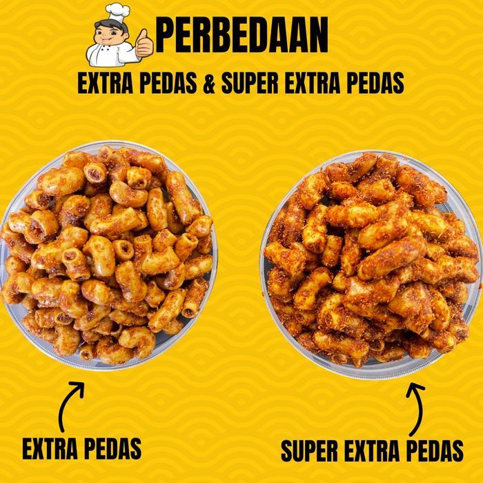 1 Kg Makaroni Bantet Cap Koki Food makaroni bantet pedas - 1 Kg, Bantet Ori Terlaris