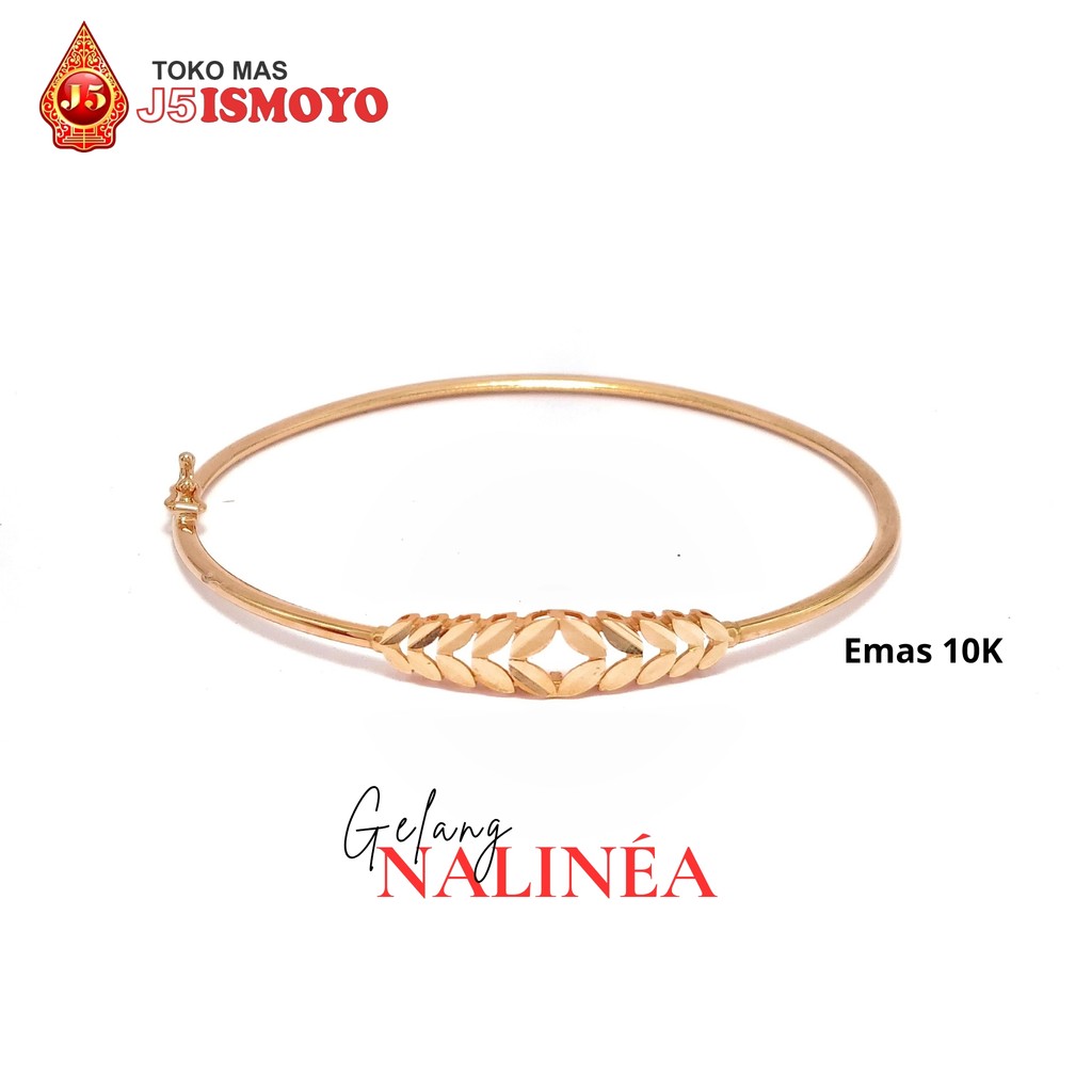 Gelang Emas Mas Asli Model Bangle Nalinea J5 Ismoyo