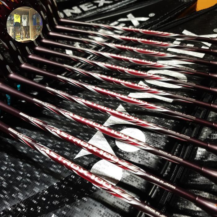 Yonex Astrox 100ZZ Kurenai 4UG5/4UG6.Made in Japan.Bonus senar JP+Grip - BG 65TI JP+Grip