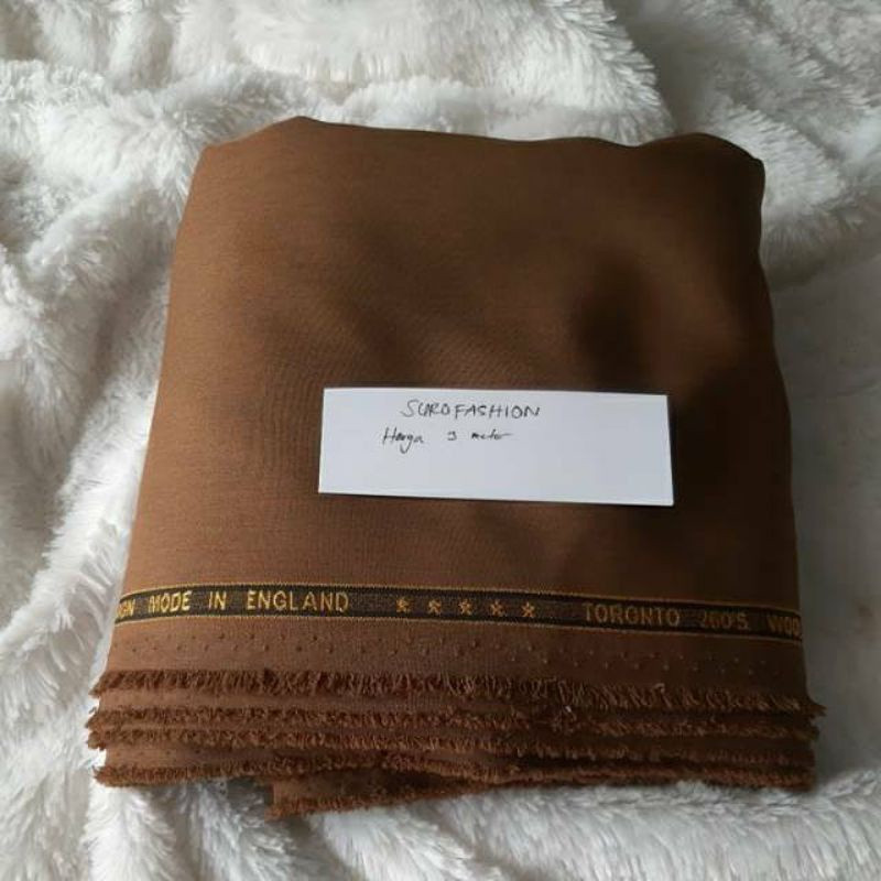 Kain pemda woltex murah bahan baju seragam pemda PNS ASN PDH khaki tua keki muda