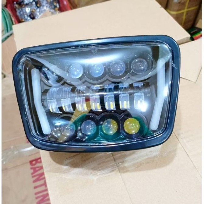 reflektor depan rxking new model daymaker lampu depan rxking new led daymaker .