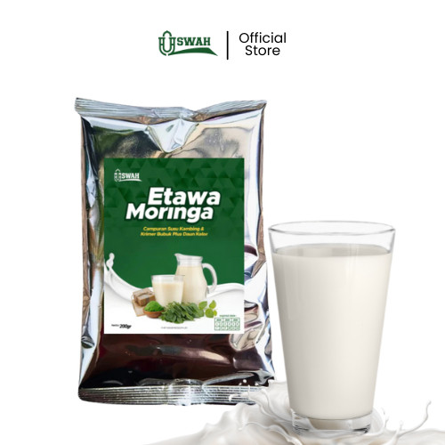 (Tan-Tan) Uswah - Susu Kambing Etawa Bubuk Murni Tanpa Campuran 1 Kg