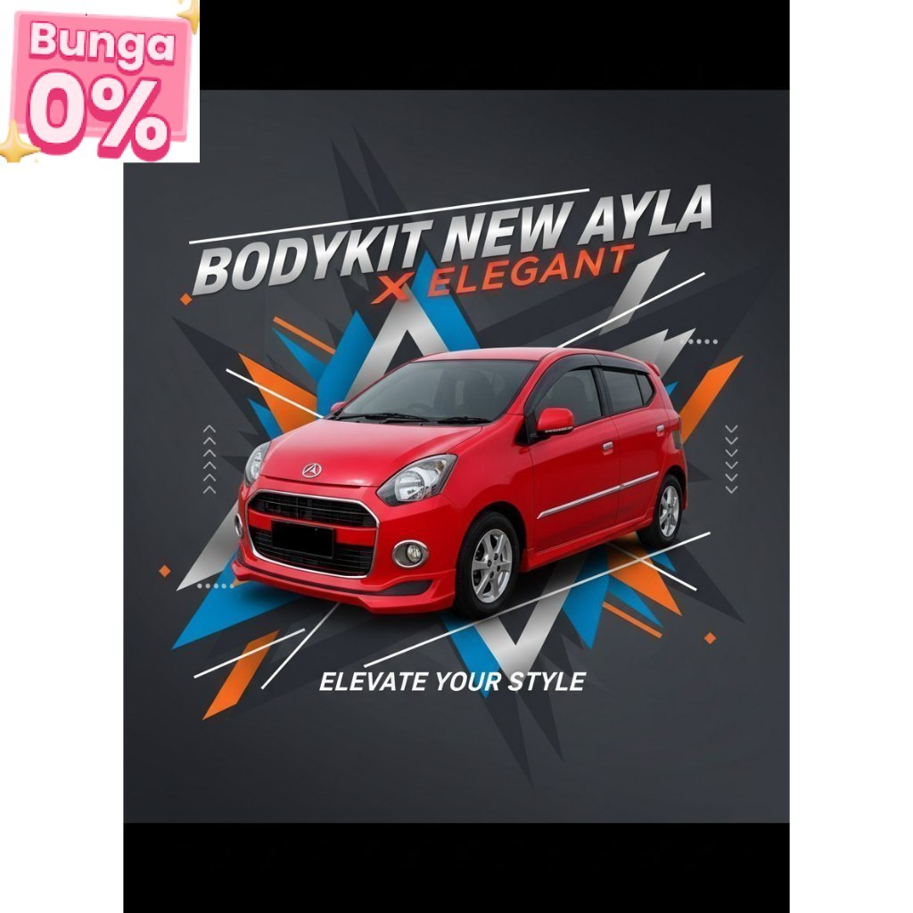 bumper BODYKIT AYLA 2013 2014 2015 X ELEGANT bumper AYLA  GRADE-A GRADE-A