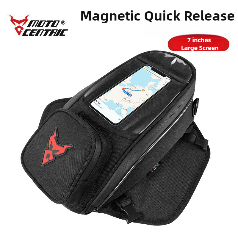 Motorcycle Fuel Tank Knight Off-Road Magnetic Suction Portable Quick Release Motocentric Waterproof 