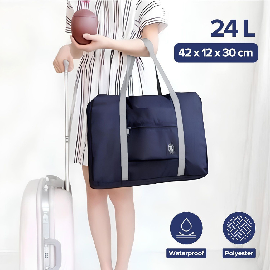 Tas Jinjing Duffle Lipat Travel Bag 24L - Tas Jinjing Travel Multifungsi - Tas Travel Ringan Portabl