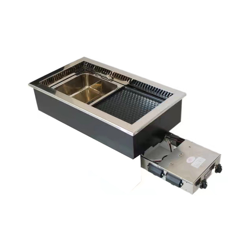 LPG Gas Stove for Korean BBQ for Gas Barbecue Hot Pot and Restaurants Durable BBQ Grills