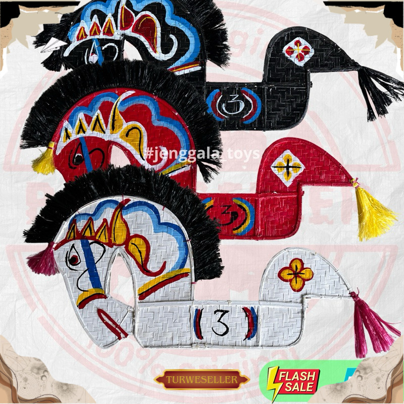 KUDA LUMPING / JARANAN / KUDA KEPANG BESAR / Kuda Lumping Anak / kuda bambu TWR