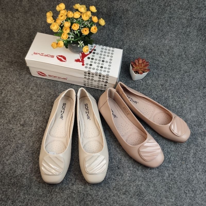 SOFIYA ORI 2058 5 SEPATU WANITA IMPORT / FLAT SHOES  / FLATSHOES / SEPATU KERJA / SEPATU KANTOR / SE