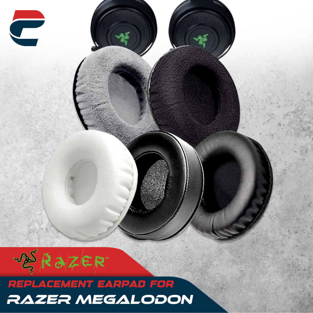 Earpad Earcup Ear Cushon Razer megalodon Busa Foam Pad Bantalan