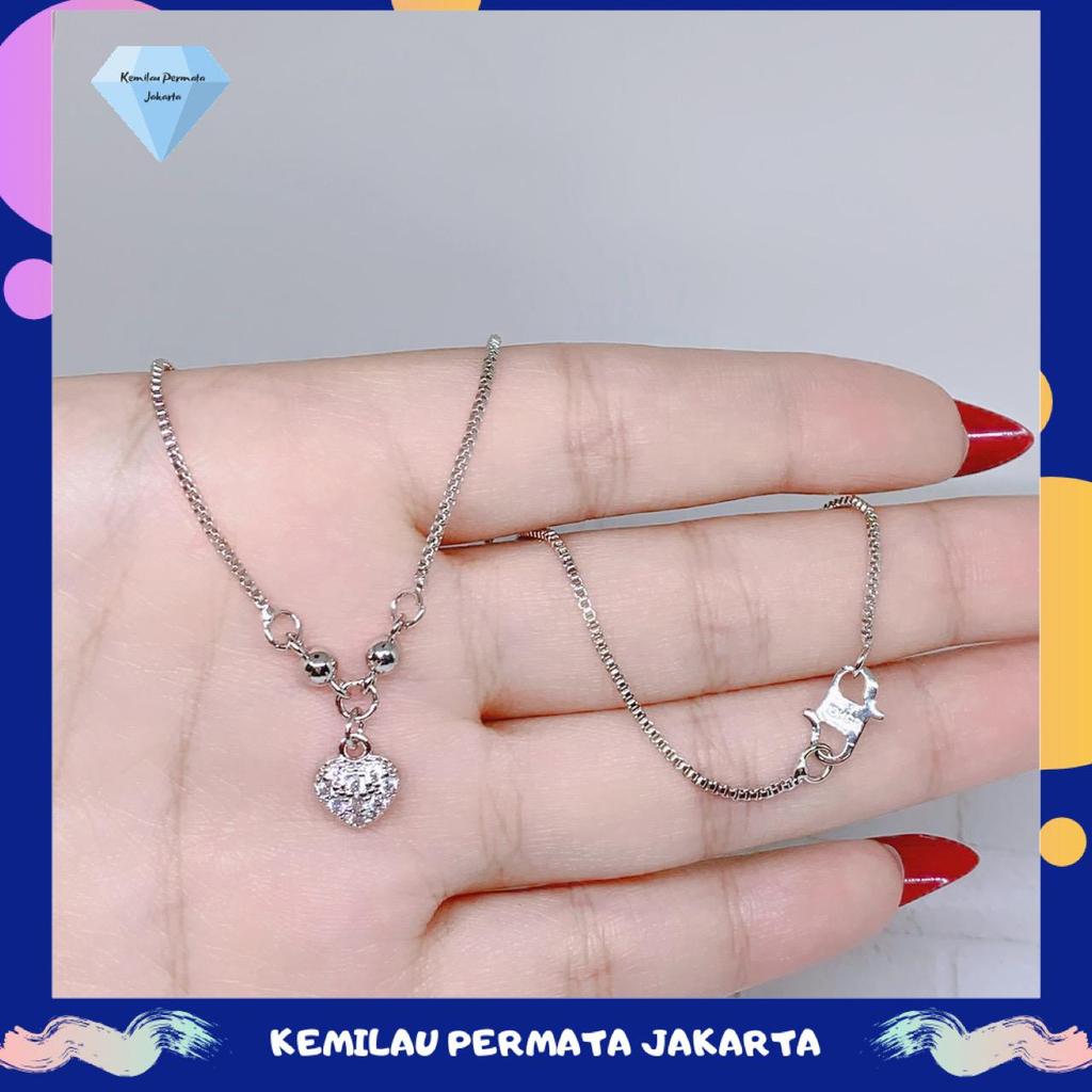 Xuping Silver Kalung Anak Perempuan Model Italy Liontin Hellokitty 01#TrendyJewelry