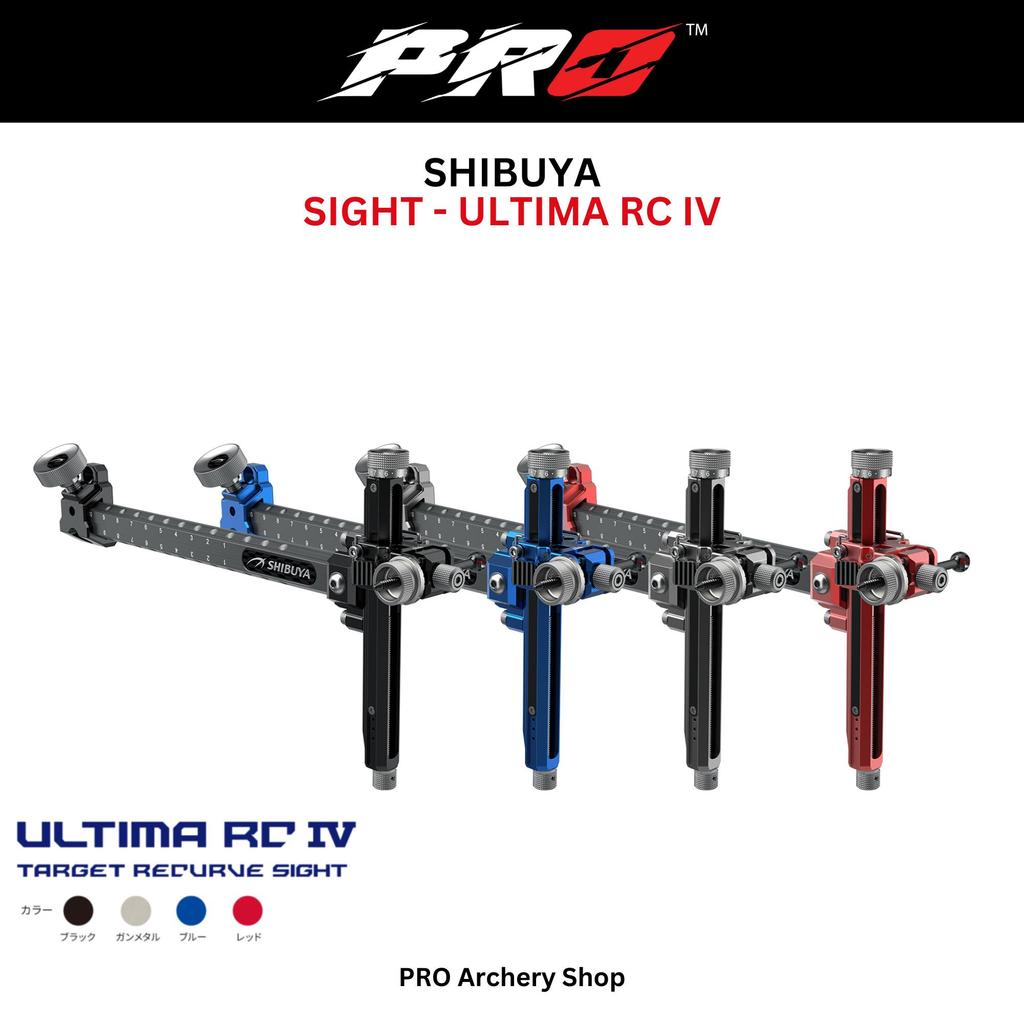 SHIBUYA ULTIMA RC IV SIGHT RECURVE | FISIR SHIBUYA PRESTASI | BUSUR RECURVE STANDARD NASIONLA BOW | 