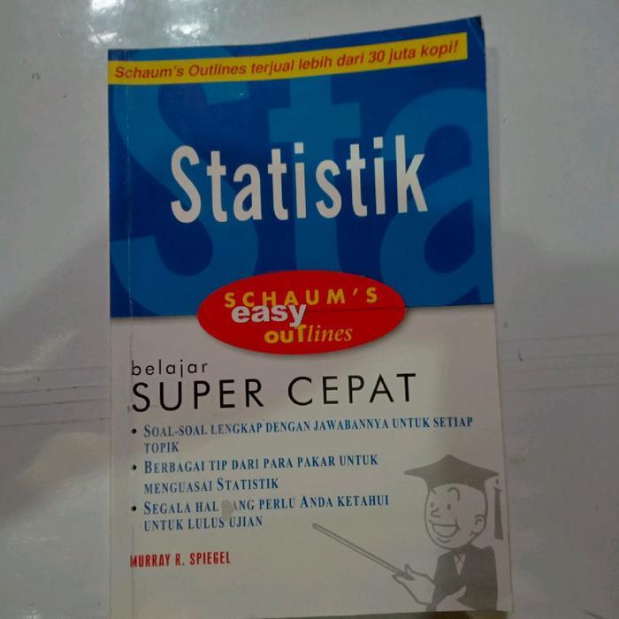 Buku SCHAUM'S EASY OUTLINE -   STATISTIK