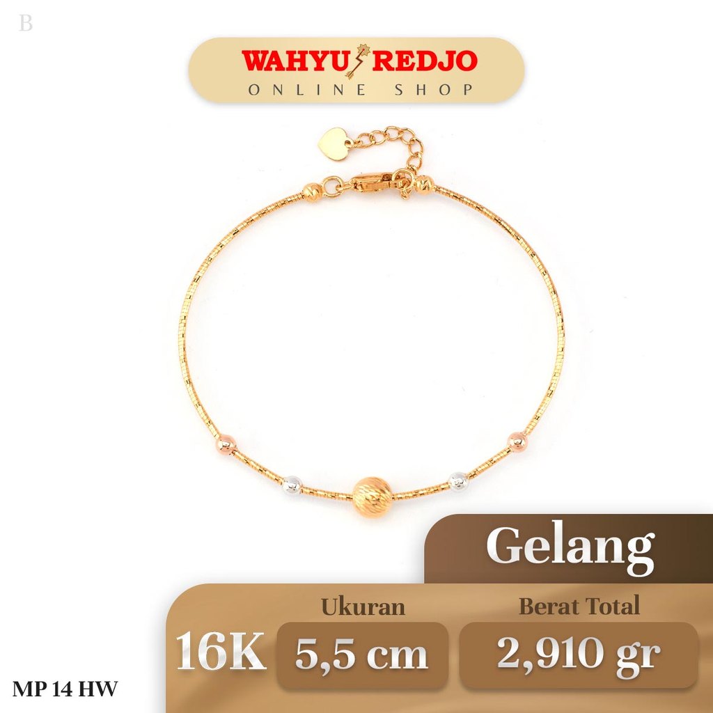 Gelang Emas Kadar 16K Wahyu Redjo GL-16K 30690105-PMR