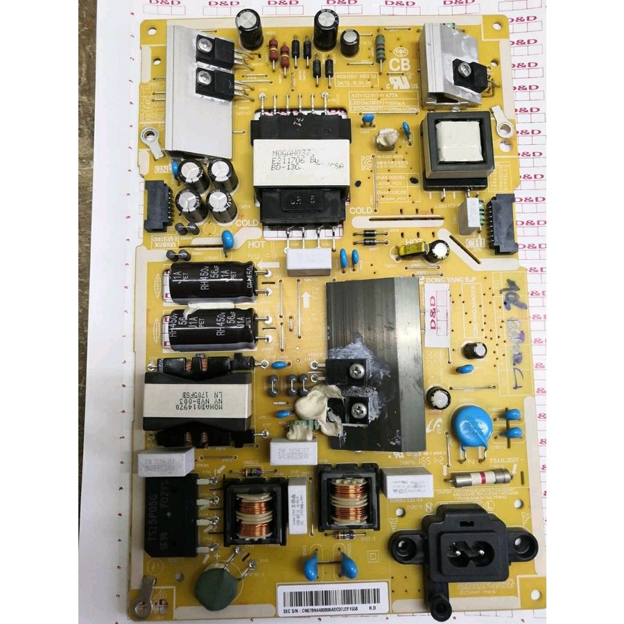 UA40KU6300K - UA40KU6000K - Psu - Power Supply - Regulator Tv LED Samsung UA40KU6300KPXD - UA40KU630