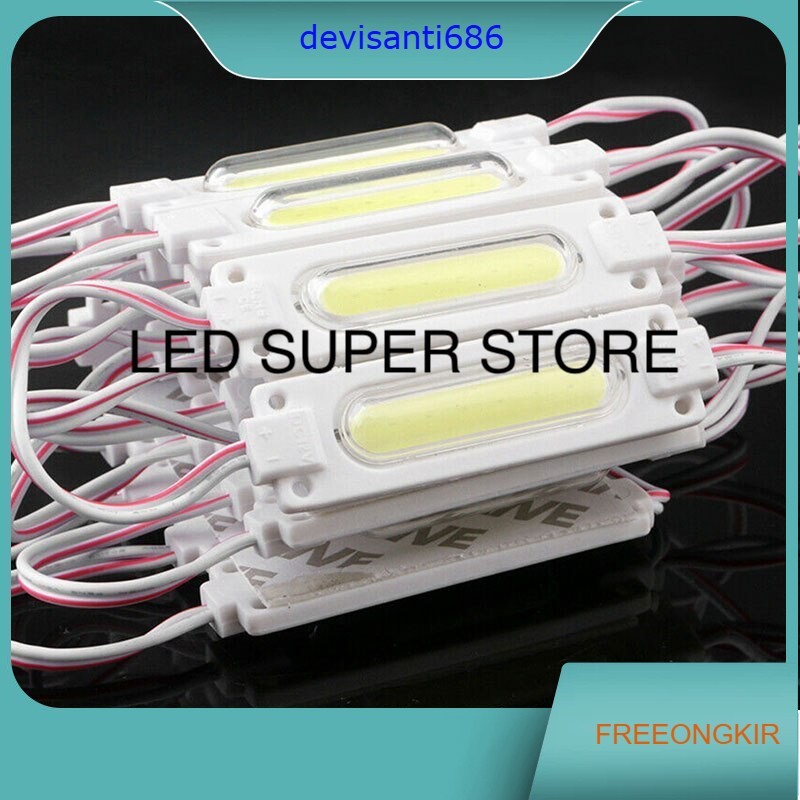 [100pc] Module Lampu Samsung LED MODUL COB 6818 12-24 Volt Kolong Truk