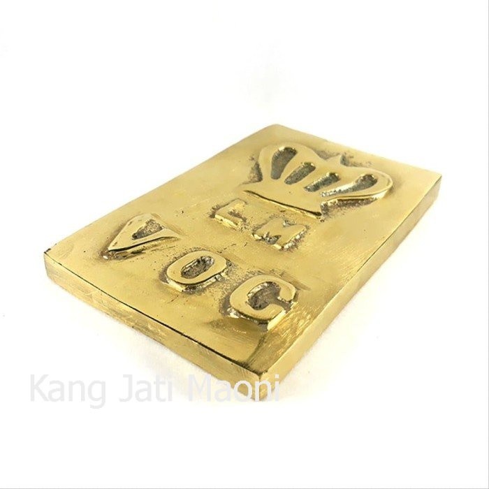 Replika Emas Batangan VOC Kuning Emas Murah Asli Paling Mewah TR655