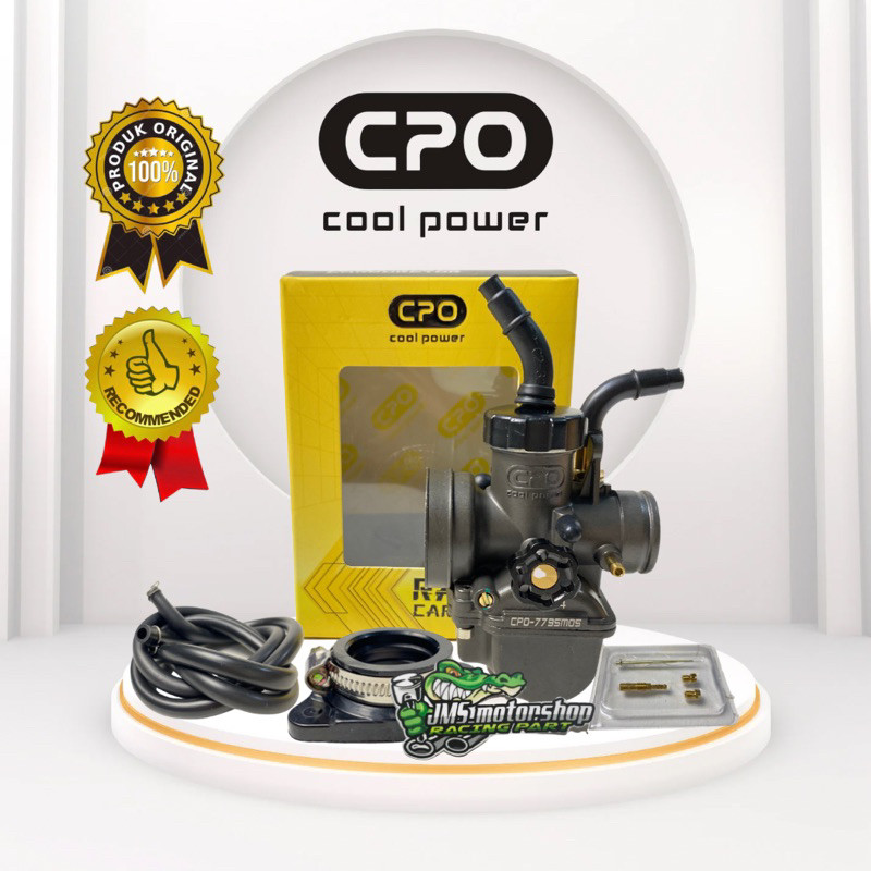 ( BISA COD ) Karbu - Karburator CPO PE 24 28 30 CPO PE RACING BLACK SERIES