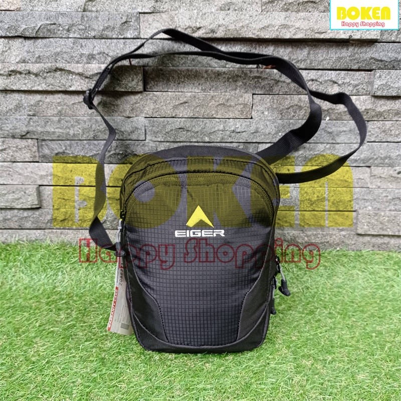 Tas Selempang EIGER1989 7358 Z-Nomadic 1F Tablet 7 Travel Pouch - Black - SLS89