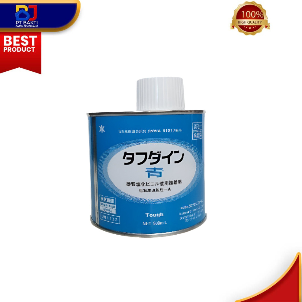 Kubota Lem Jepang Kaleng 500Gr / Lem Pipa PVC Kaleng/kubota