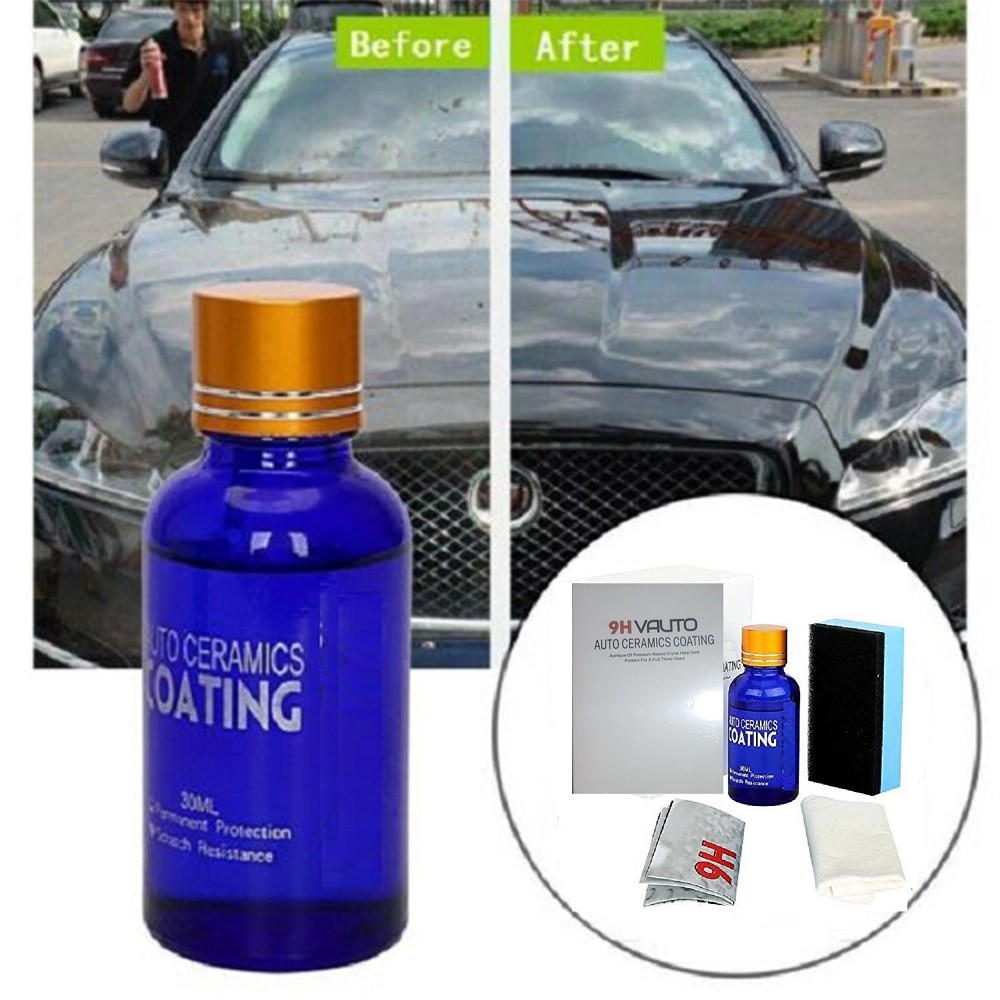 TERBARU Car Nano Ceramic Coating 9H VAUTO Anti Gores Mobil Motor