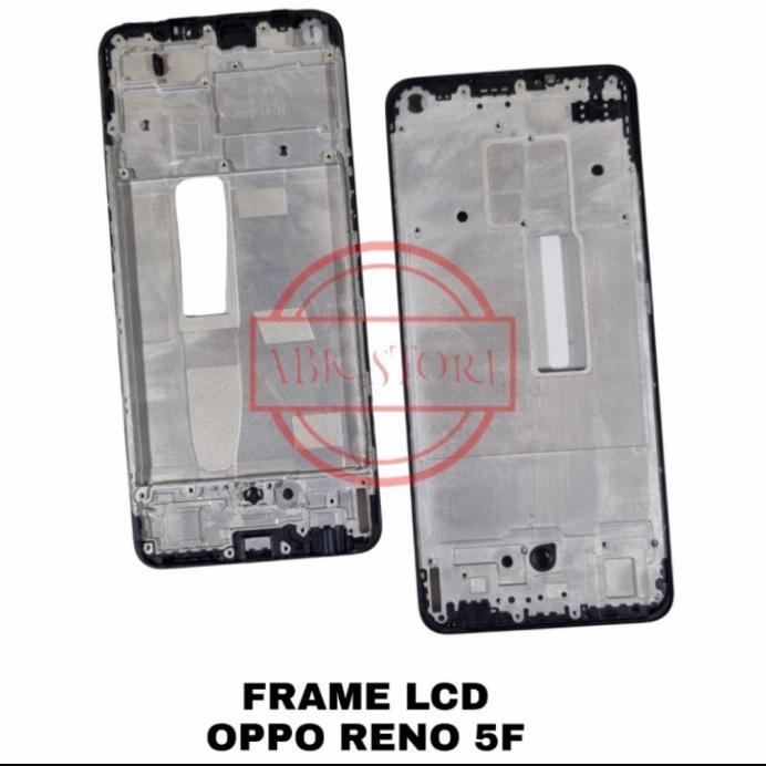 FRAME LCD - TULANG LCD - TATAKAN LCD OPPO RENO 5F - Frame Lcd Reno 5