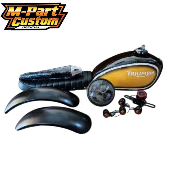 Paket Tangki Motor [GM] paket japstyle dan paket lampu MOTOR CUSTOM