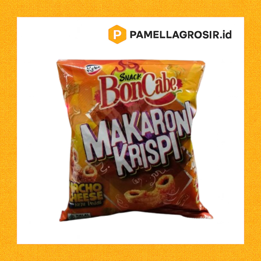 MAKARONI PEDAS BONCABE NACHO CHEESE 150 GR