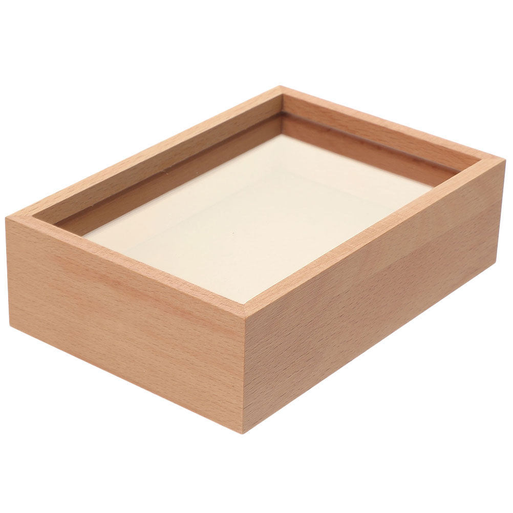 Piggy Bank Money Saving Jar Wood Coin Bank Multipurpose Photo Frame Coin Storage Box for Home Study 