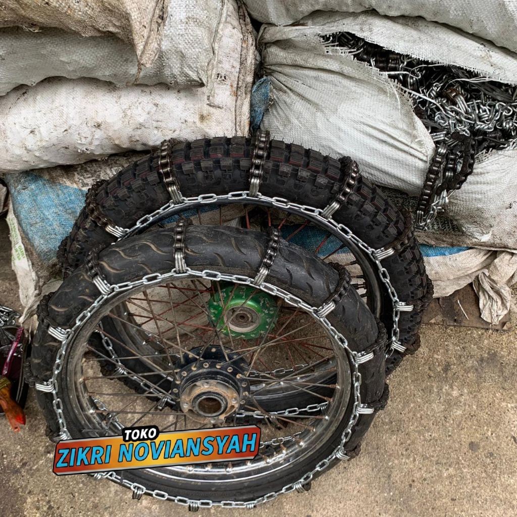 PROMO GUDANG RANTAI BAN MOTOR GUNUNG ANTI SLIP OJEK GUNUNG