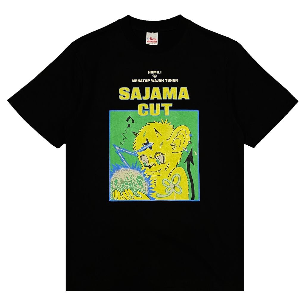 (COD) COD KAOS Tshirt SAJAMA CUT - HOMILI | Sajama Cut Official Merchandise BAJU DEWASA