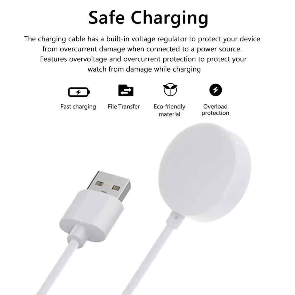 USB Wireless Charger Dock Cord  for S7 Pro S8 Pro/DT3 HW22 plus DT100 pro Smartwatch Wireless Chargi
