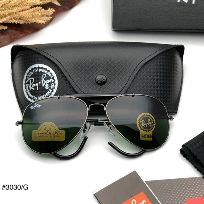 TERMURAHHH Kacamata Rayban Outdoorsman 3030 BL Fullset Kacamata-KU