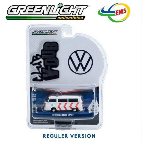 Greenlight 1/64 1972 Volkswagen Type 2 (T2B), White