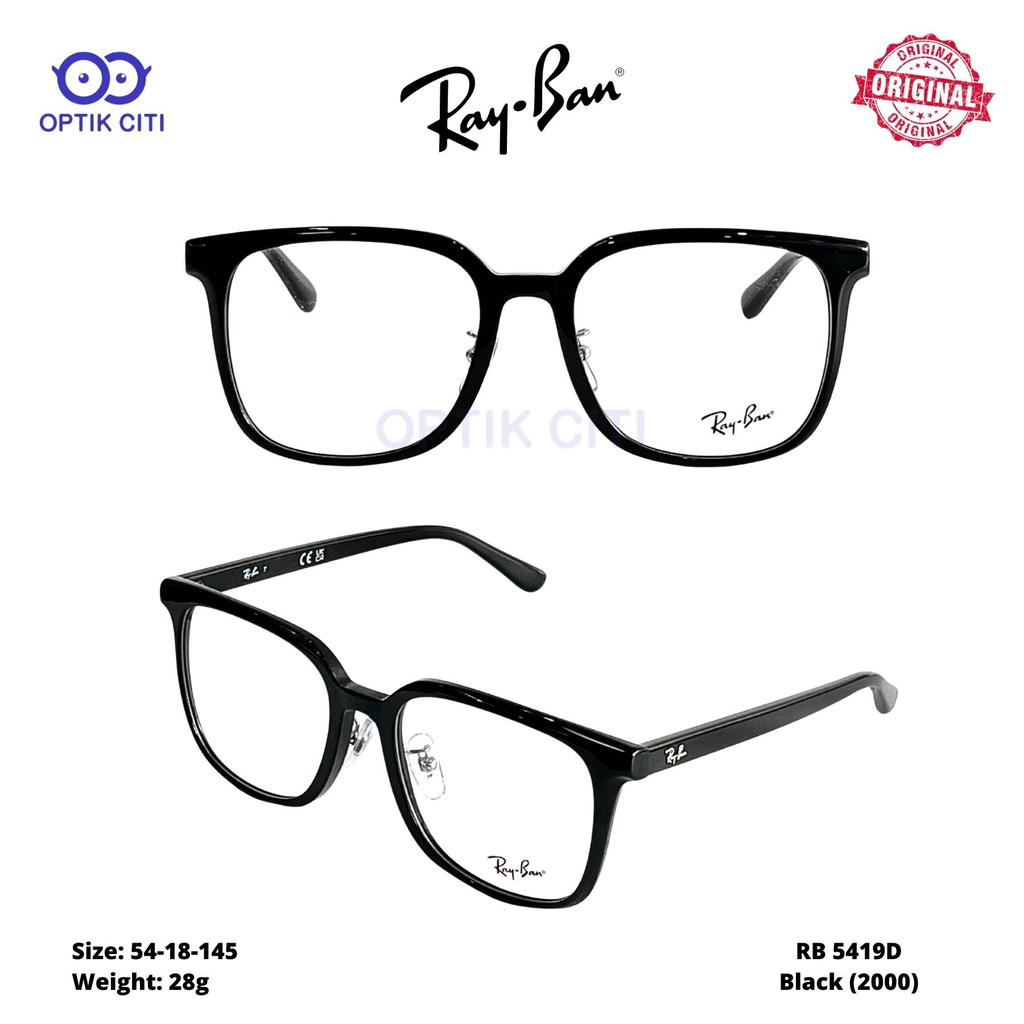 Frame Kacamata Kotak Pria Wanita Rayban Original RB 5419 D