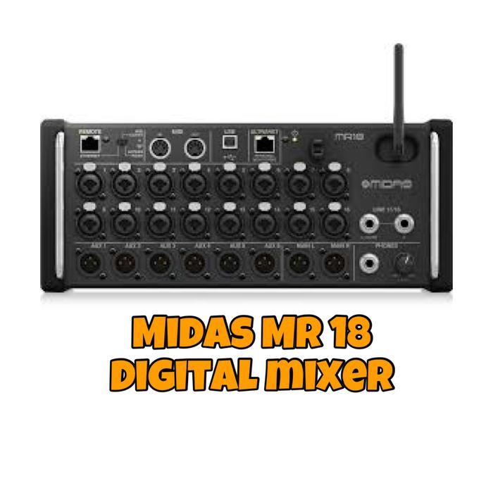 MIDAS MR 18 - digital mixer