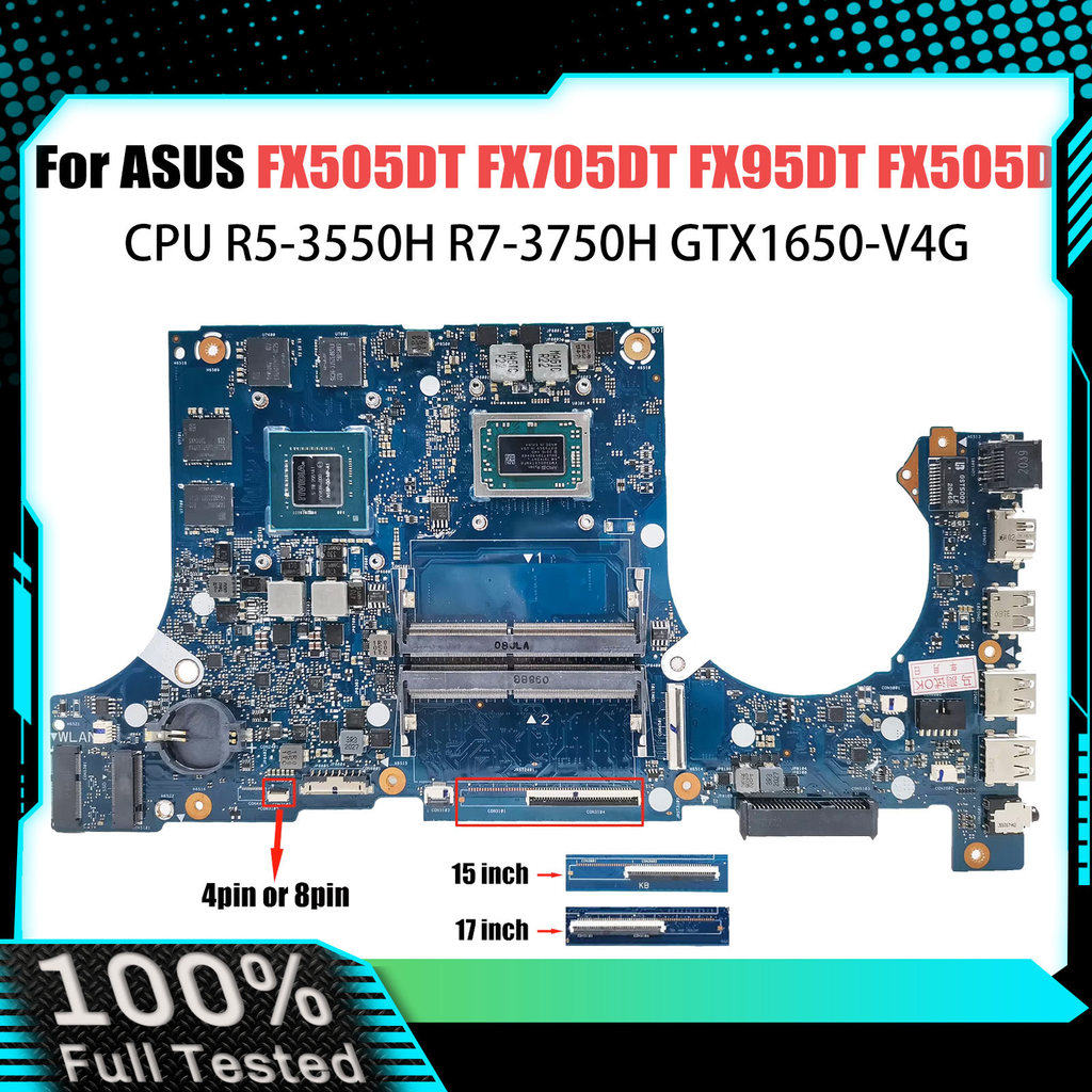 For ASUS FX505DT FX95DT FX705DD FX705DT TUF Gaming FX95D FX505DV FX505DY FX505GE FX505GM FX505GD Mot