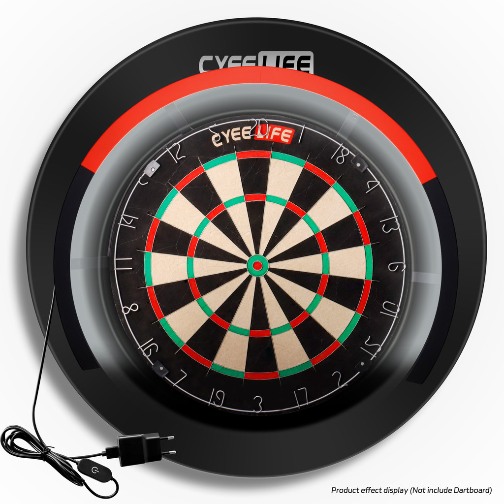 CyeeLife LED Dart board lighting 240 ° dart board lighting system Dart board light Darts lamp